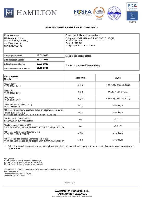 COENZYME Q10​