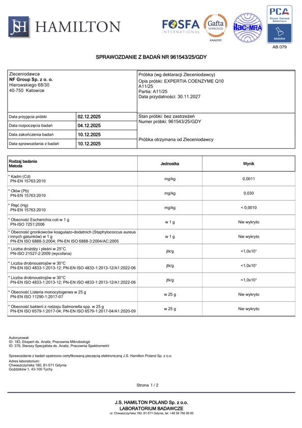 COENZYME Q10​