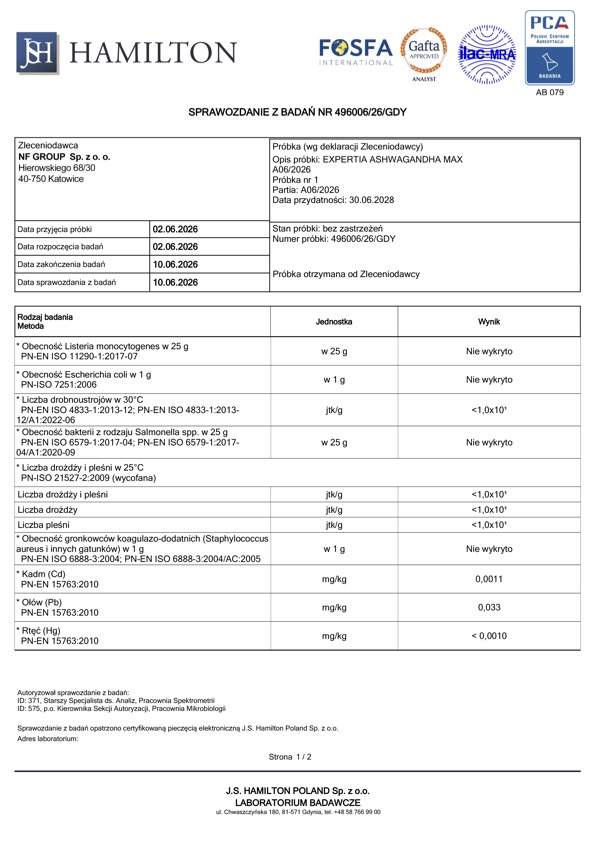 ASHWAGANDHA MAX​