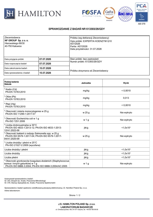 COENZYME Q10​