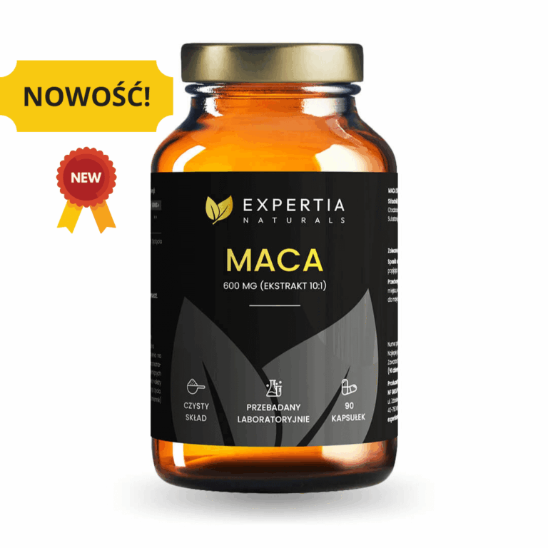 Suplement diety MACA Expertia Naturals ze znacznikiem NOWOŚĆ